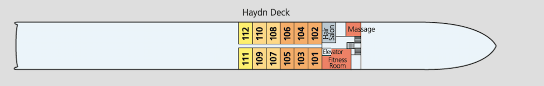 Amadeus River Cruises Amadeus Diamond Deck Plans Haydn Deck.png